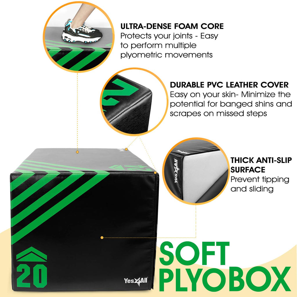 3 in 1 Foam Plyometric Jump Box U836