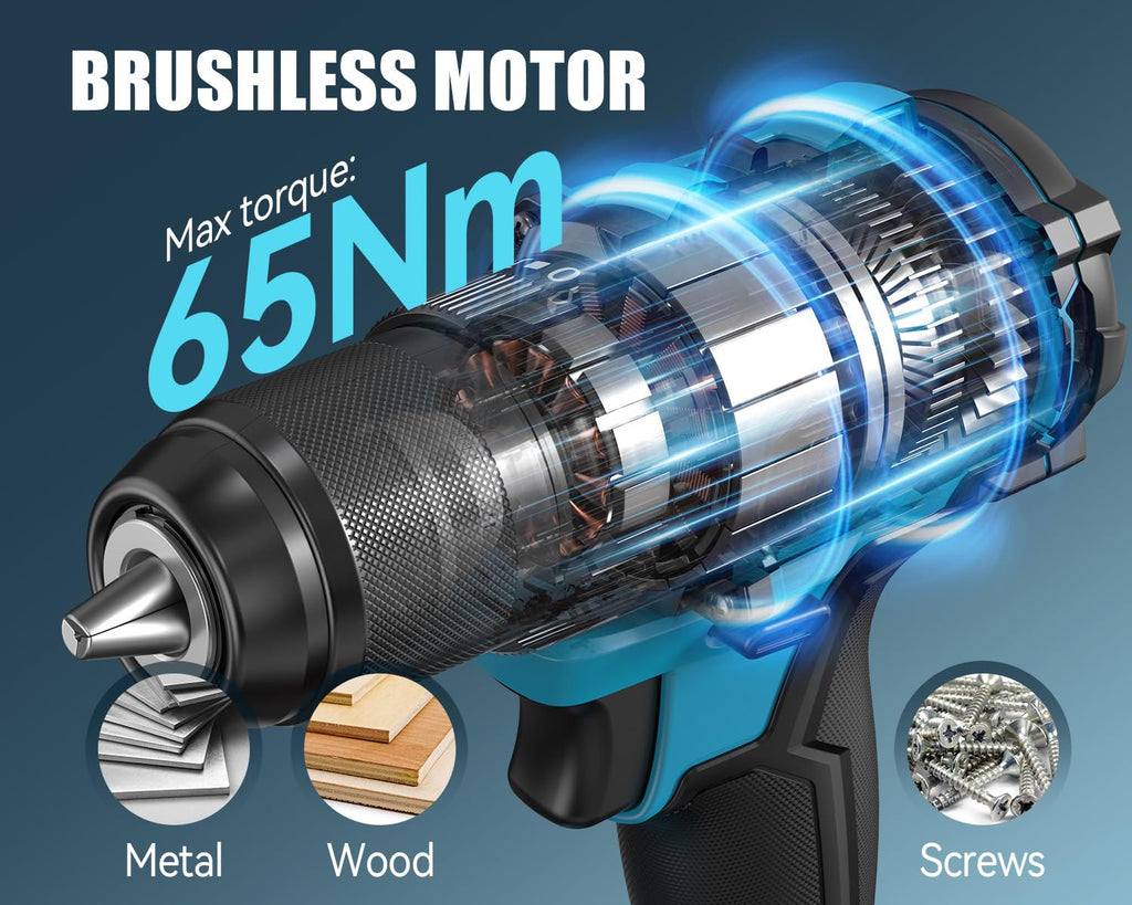 20V Cordless Drill with 65N.m High Torque S238115