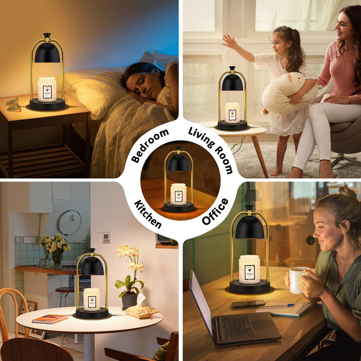 Candle Warmer Lamp with Timer 2 Pack H181