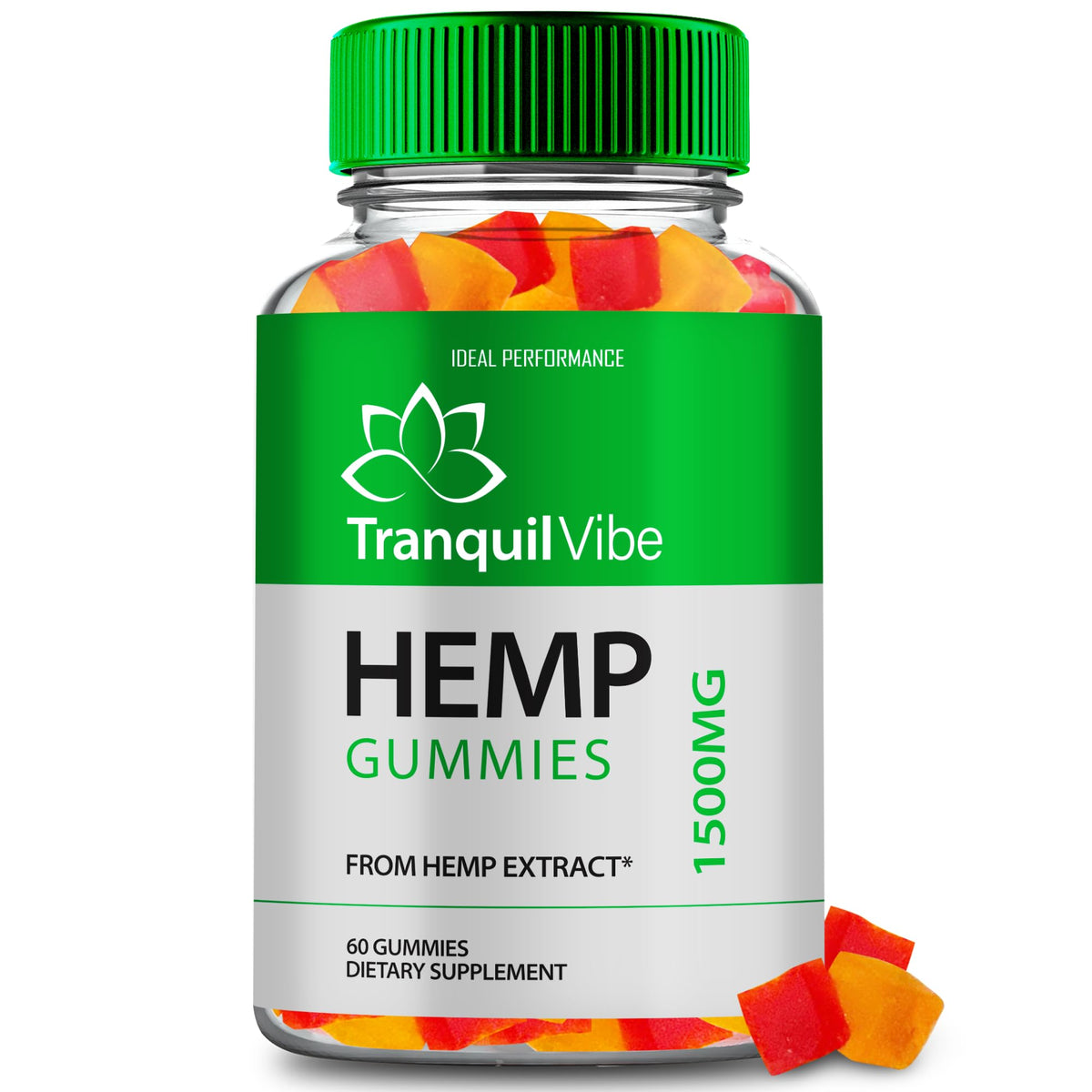 Hemp Gummies 60 Gummies A1616