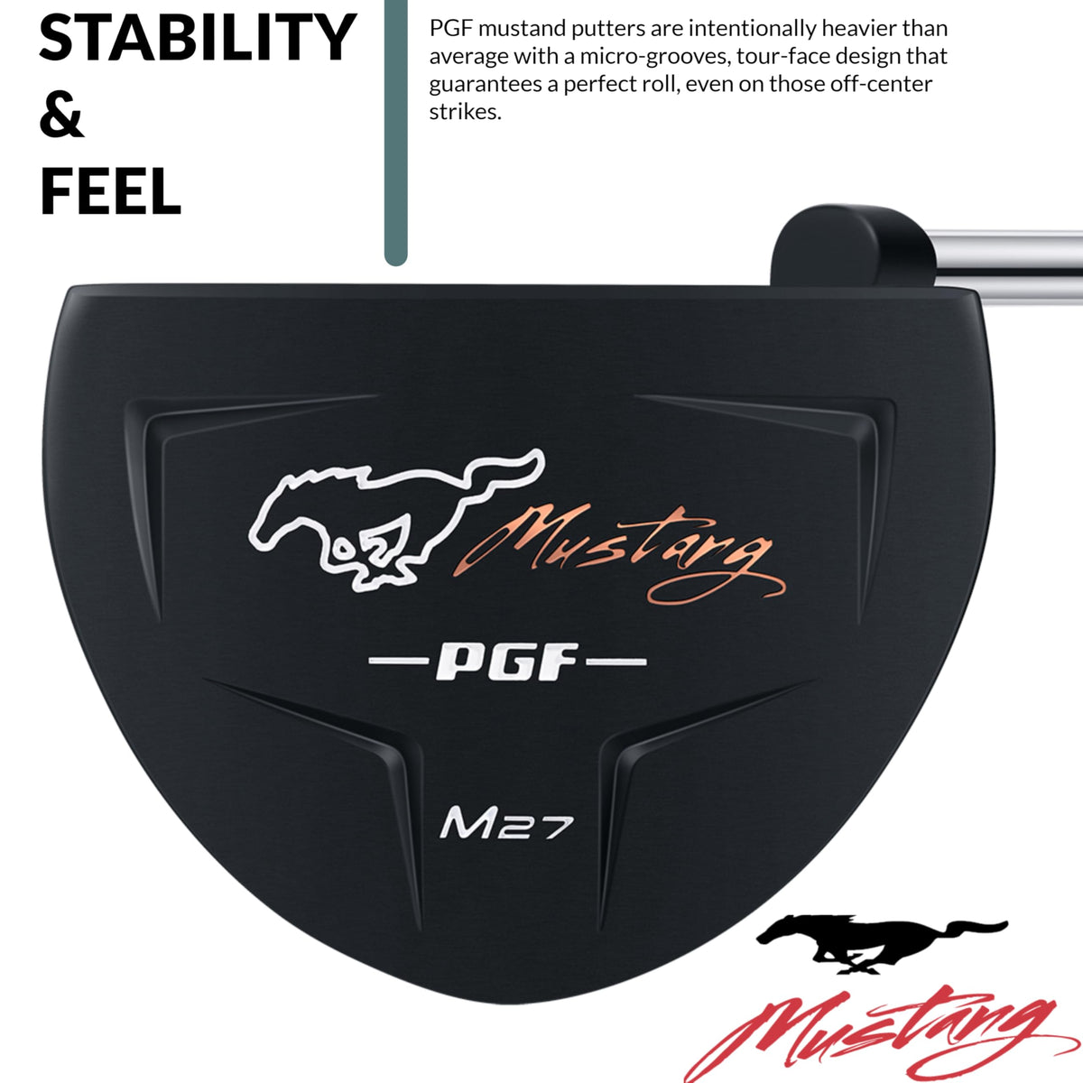 Black Plumber’s Neck Putter S5394