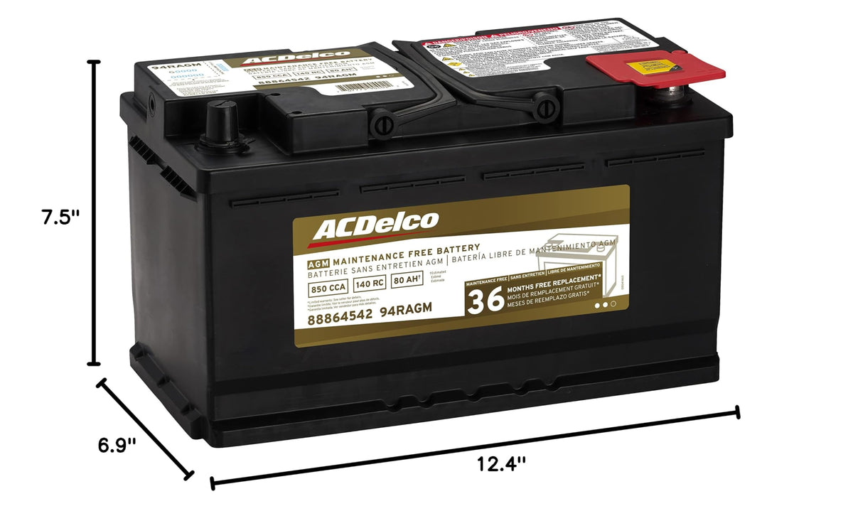 AGM BCI Group 94R Battery X340621