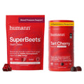 SuperBeets Heart Chews & Tart Cherry Gummies N1379