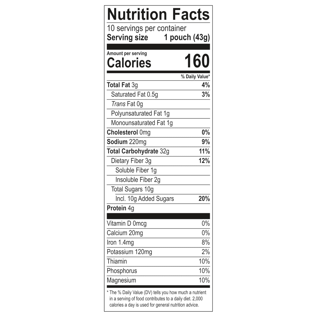 Steel Cut Maple & Brown Sugar Oatmeal 15.1 oz 6 Pack J6774