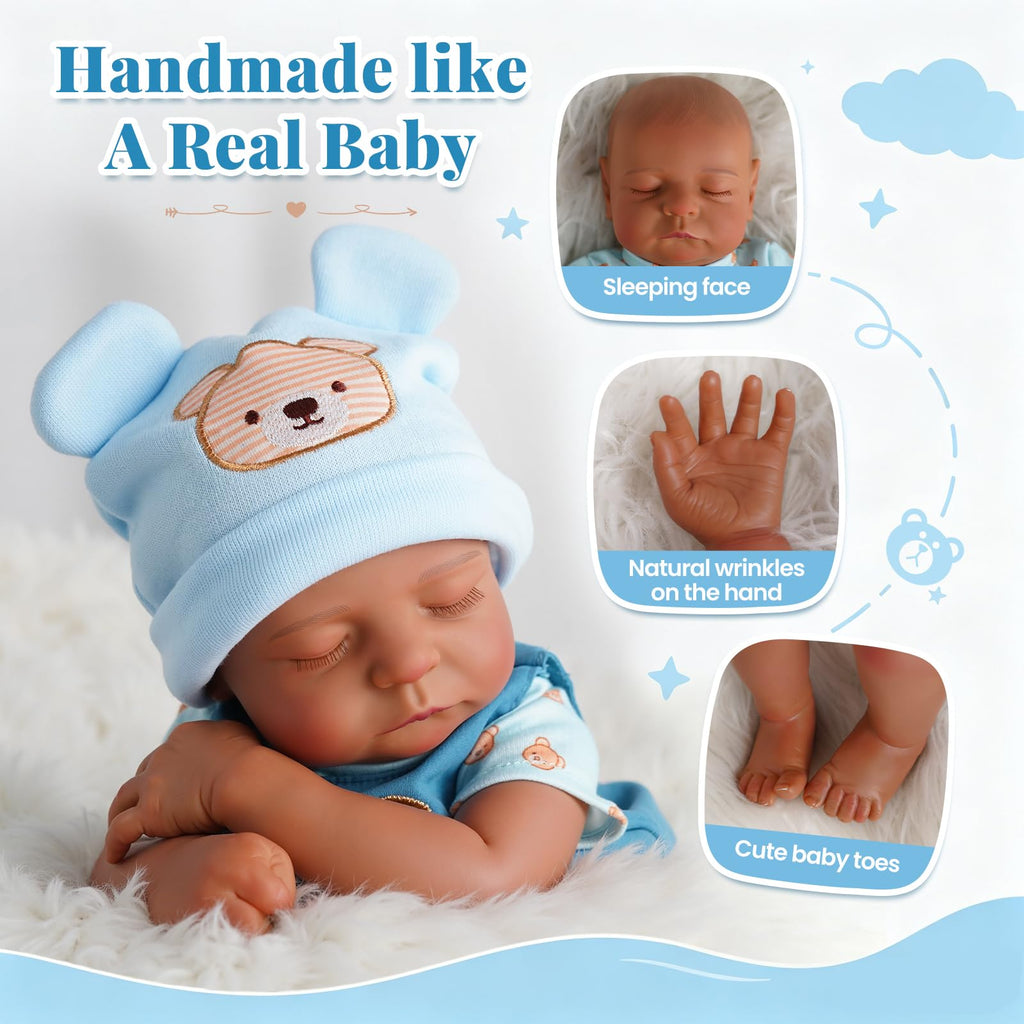 20 Inch Black Reborn Baby Dolls R245434