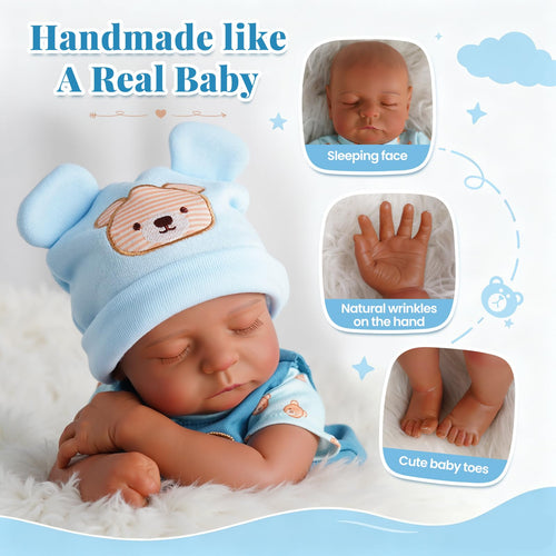20 Inch Black Reborn Baby Dolls R245434