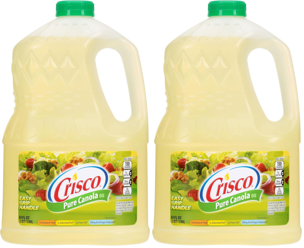 Canola Oil 64 Fluid Ounce Pack of 2 Q64421
