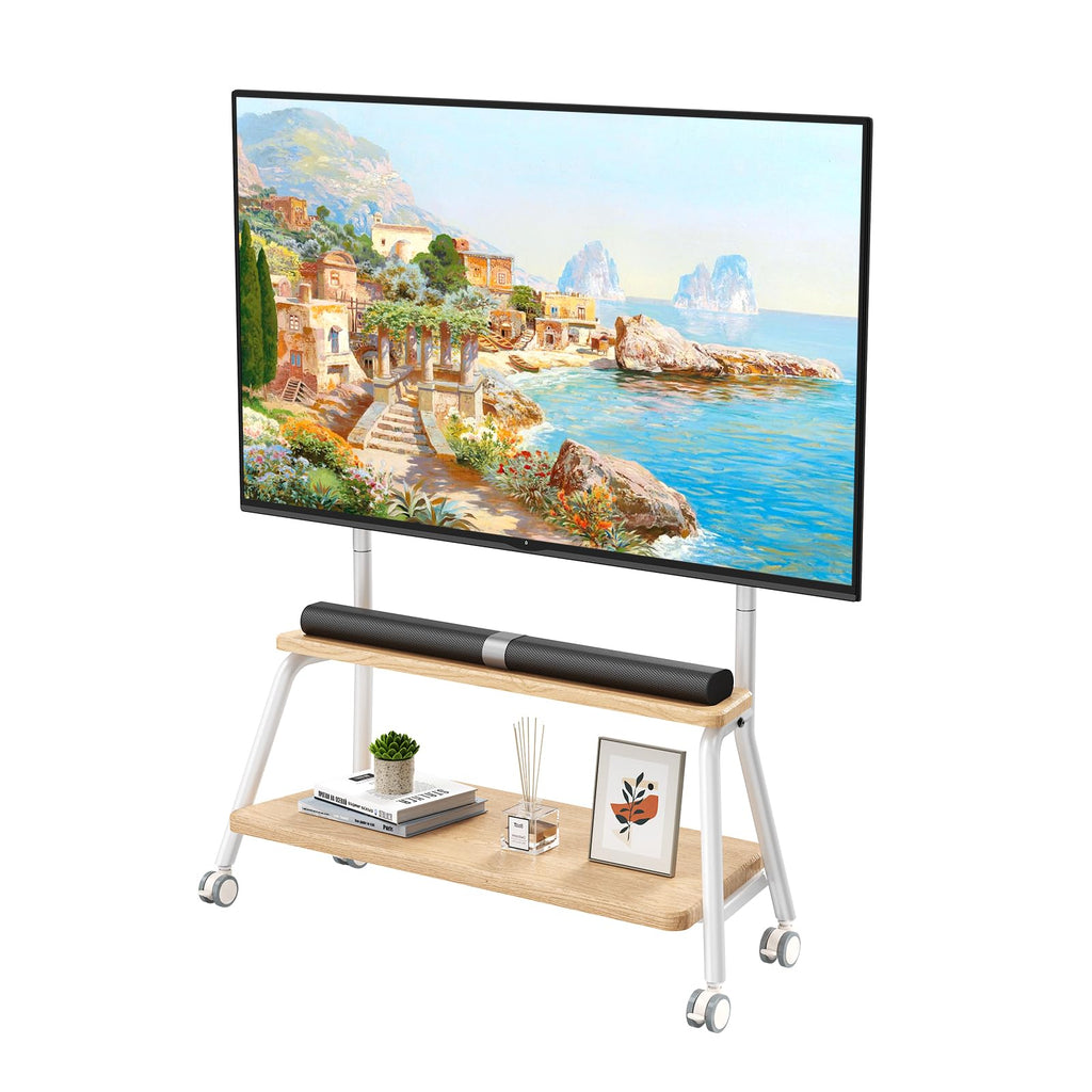 Mobile TV Stand on Wheels for 32-75 Inch TVs L58806