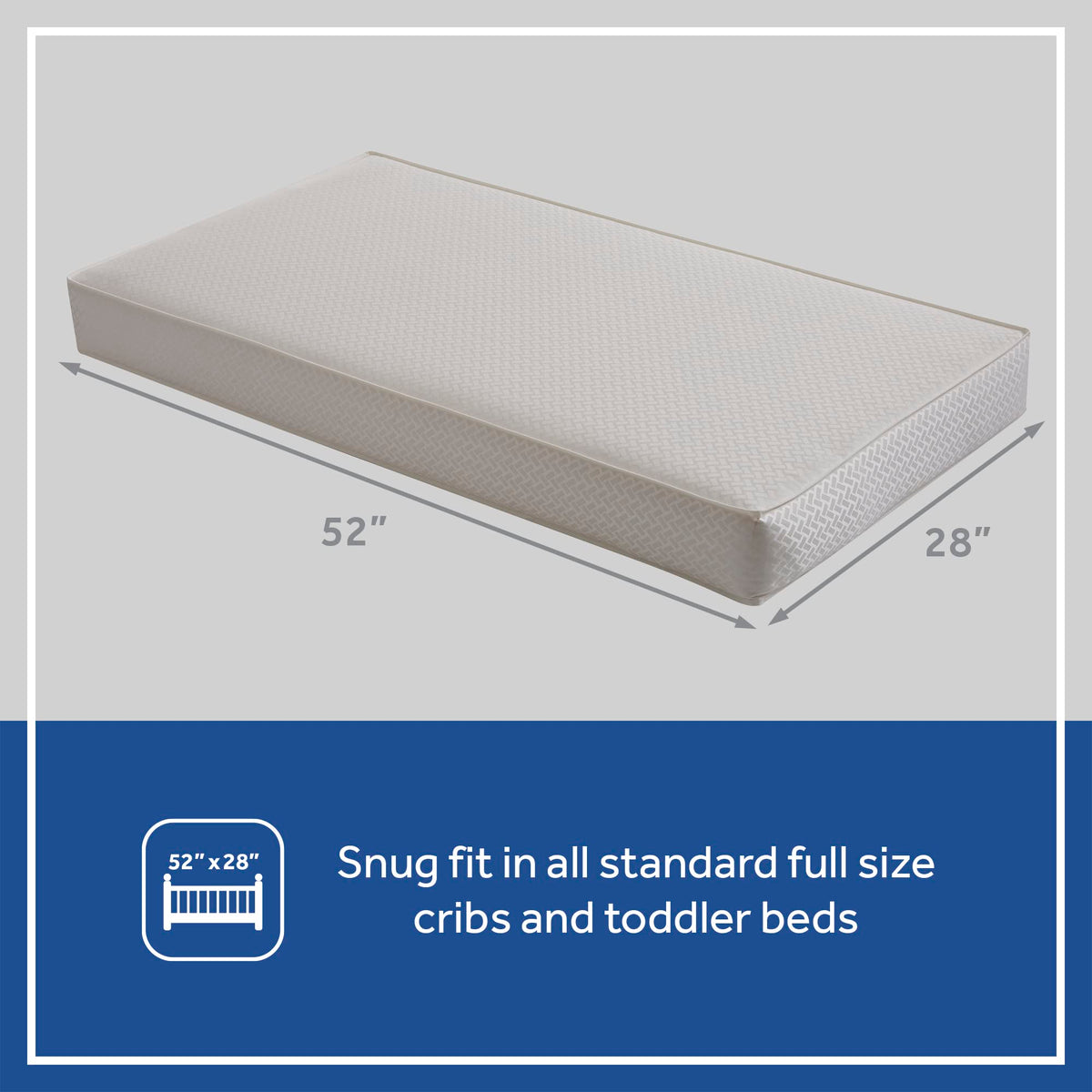 2 Stage Breathable Crib Mattress V216