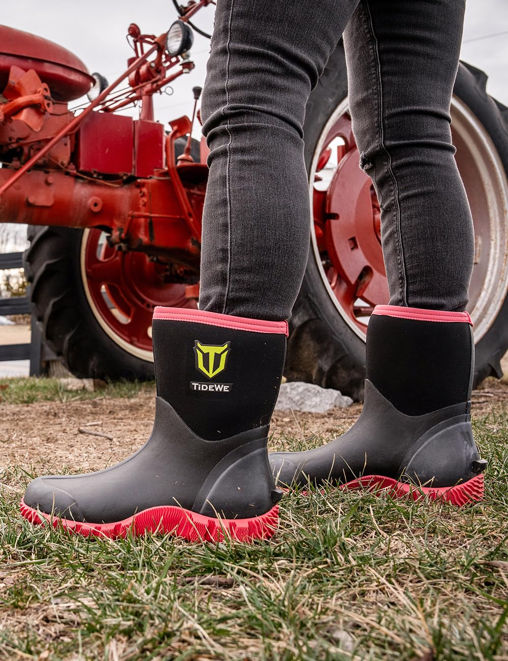 Waterproof Rubber Work Boots J575501