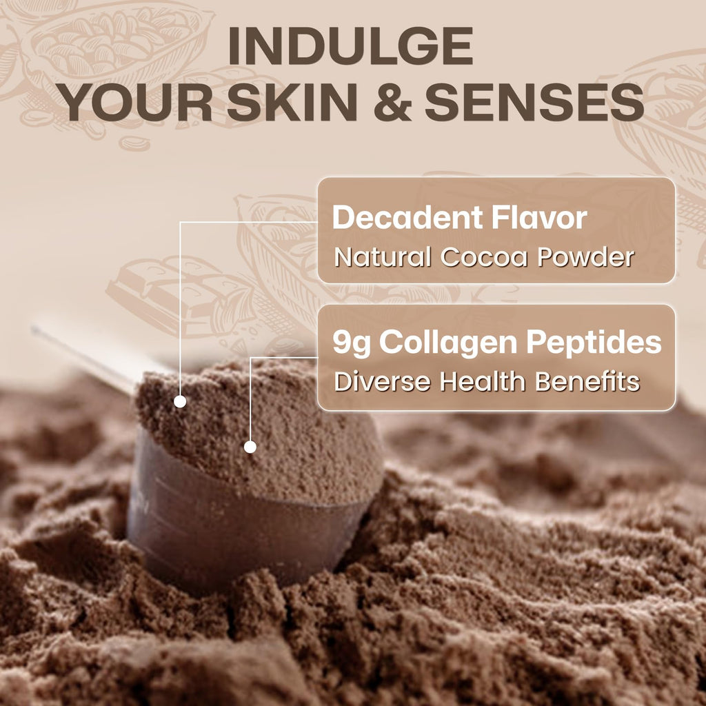 Multi Collagen Peptides Powder Chocolate Flavor 35 Servings F711