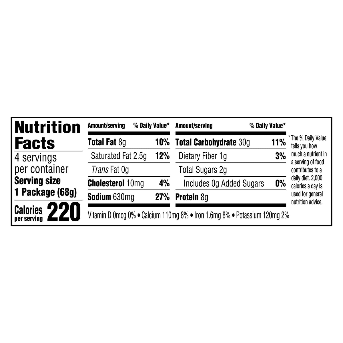 Mac and Cheese Dinner 4 Cups Original Flavor 2.39 oz W75747