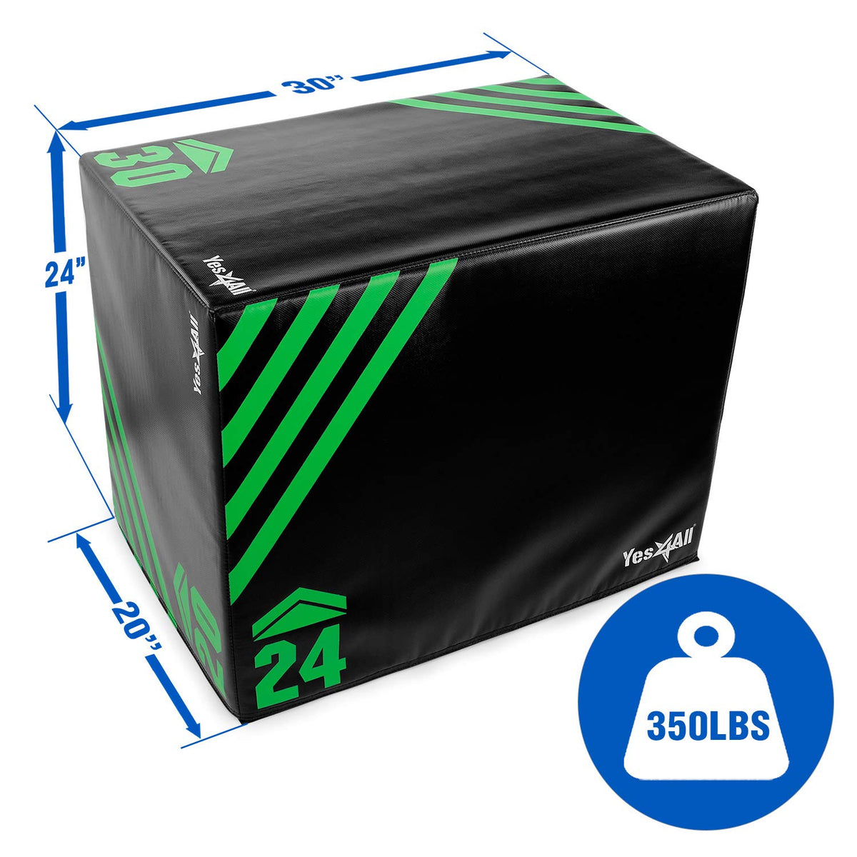 3 in 1 Foam Plyometric Jump Box U836