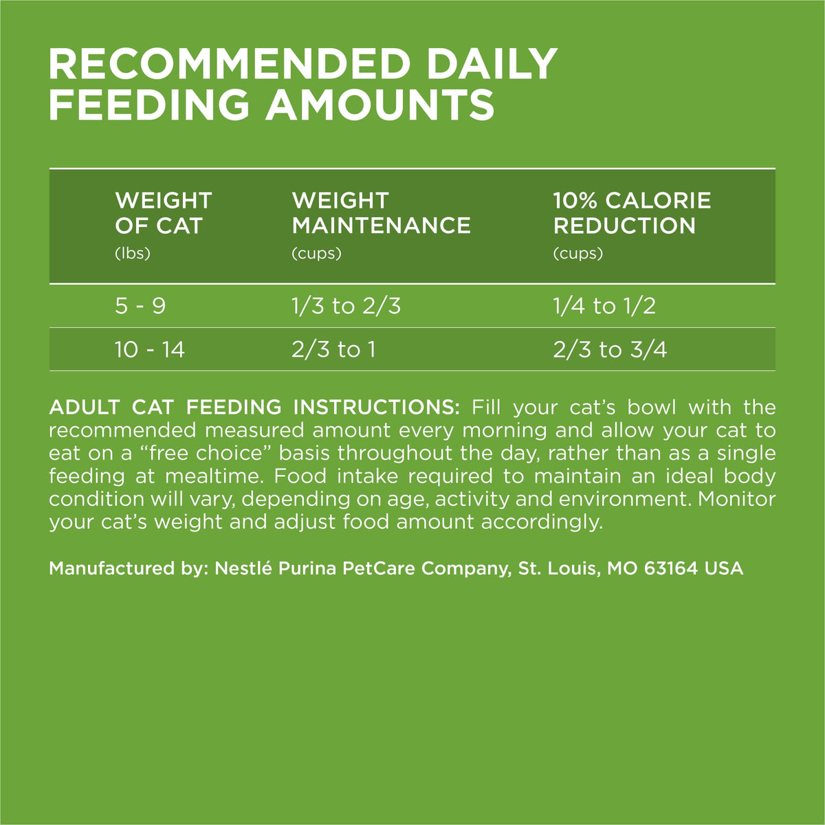 Indoor Weight Control Dry Cat Food 16 lb Bag C5696