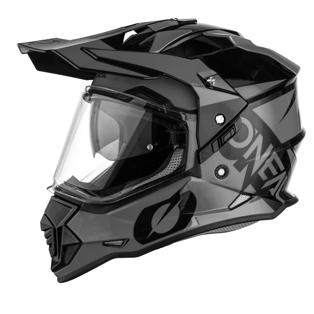 Black Gray XL Helmet F6110
