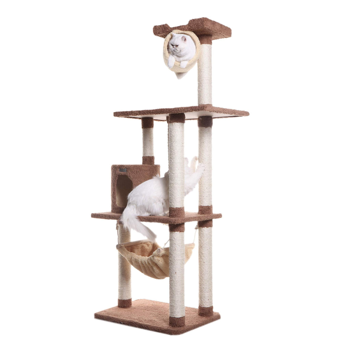 70" Cat Tree with Scratch Posts U6914