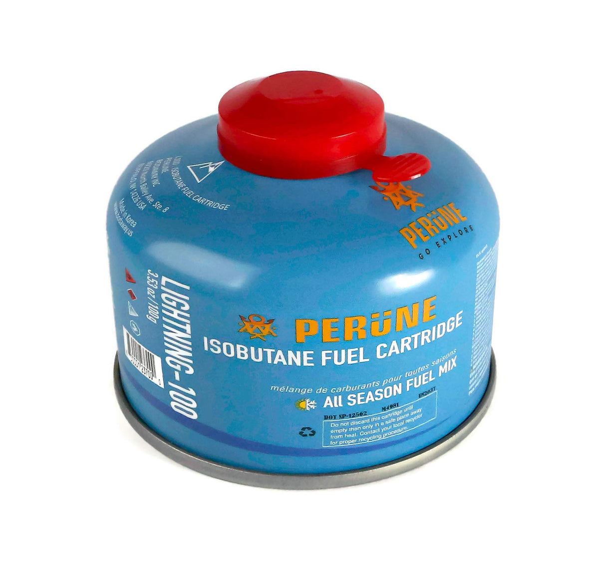 Iso-Butane Camping Fuel Gas Canister 100gram B372814