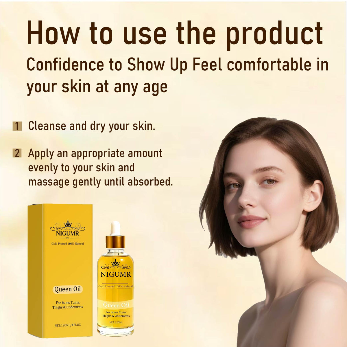 Cold-Pressed Natural Botanical Firming Body Oil 4 fl oz Q234