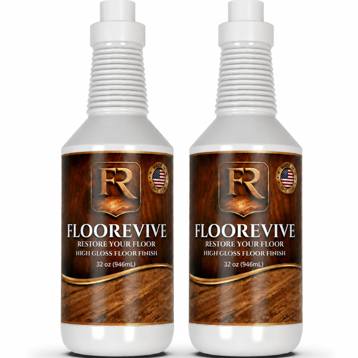Wood Floor Polish & Shine Restorer, 32 Fl Oz Pack of 2 Q928