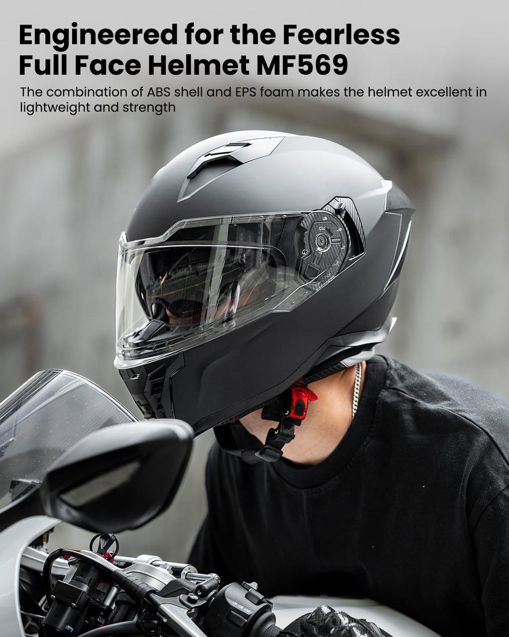Full Face Motorcycle Helmet DOT Approved I329622