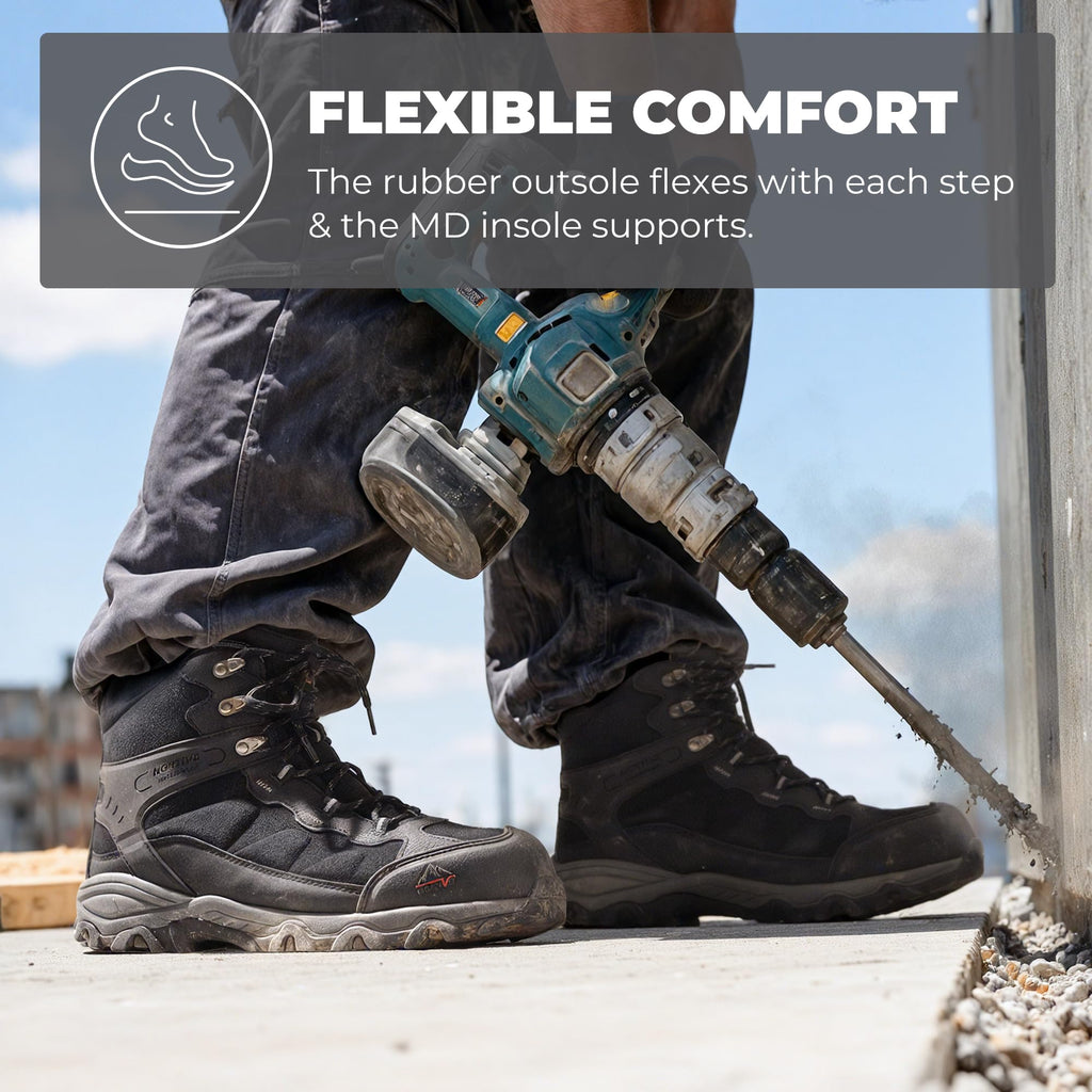 Waterproof Steel Toe Work Boots U138
