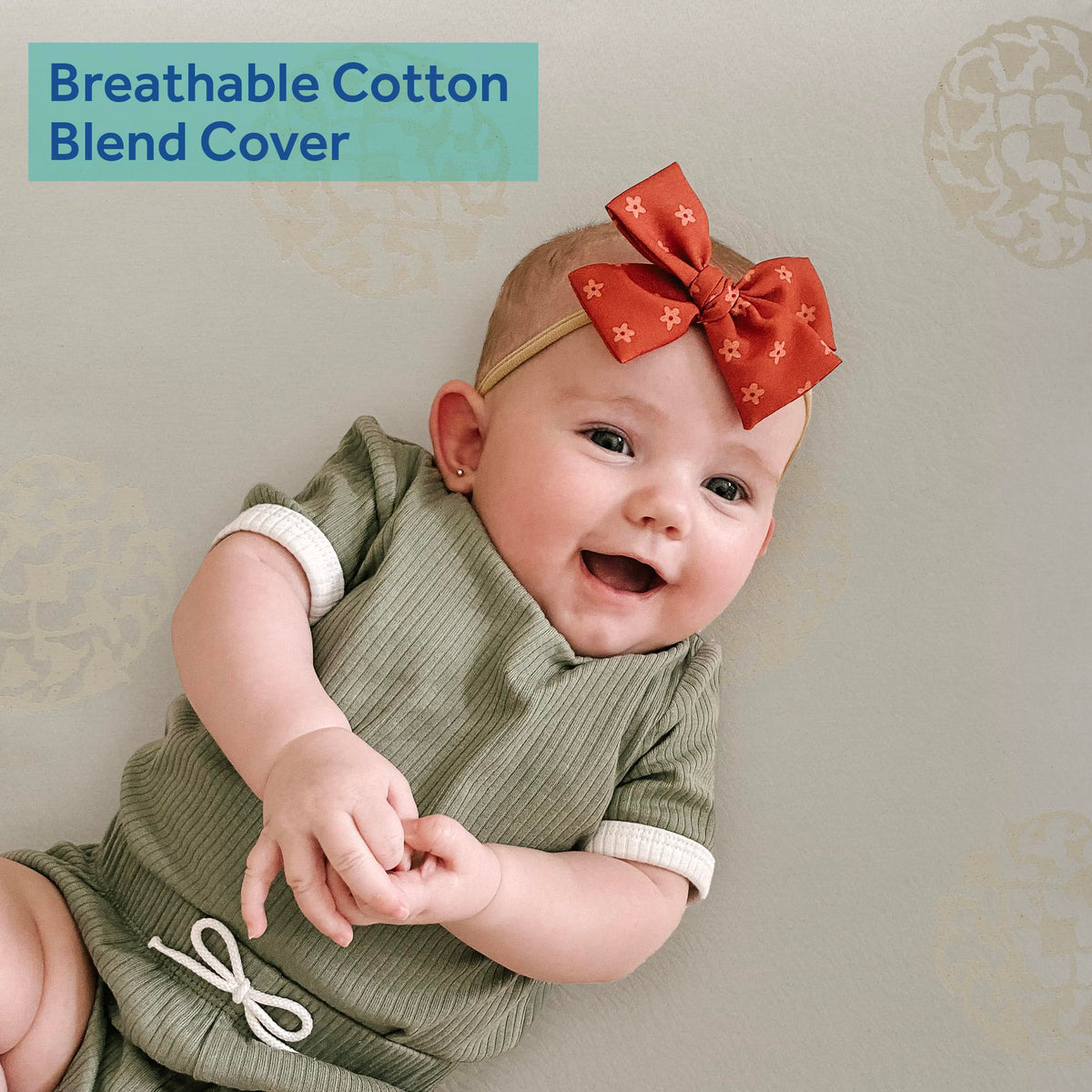 Cotton 2 Stage Waterproof Crib Mattress Y8078