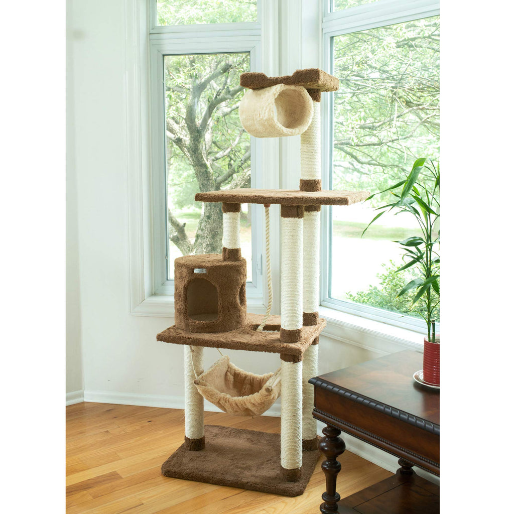 70" Cat Tree with Scratch Posts U6914
