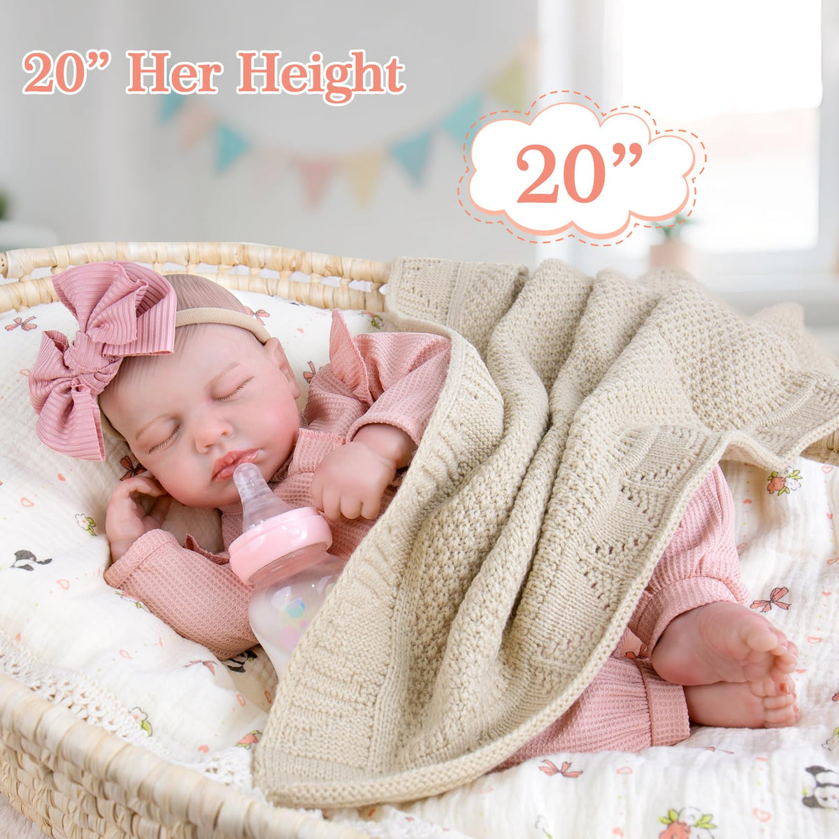 Reborn Baby Dolls 20-Inch W850