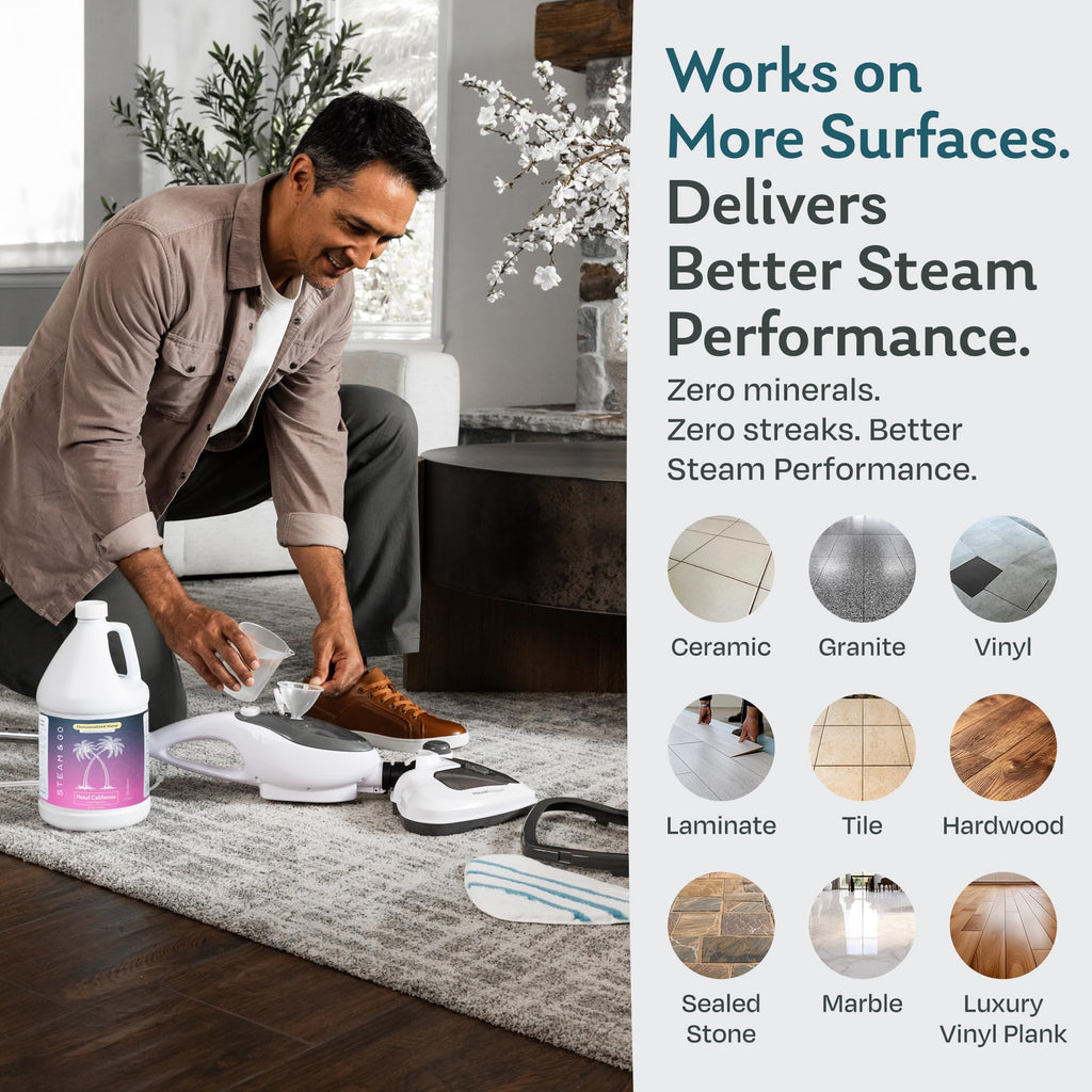 Demineralized Water for Steam Mop, 32 Ounces W537