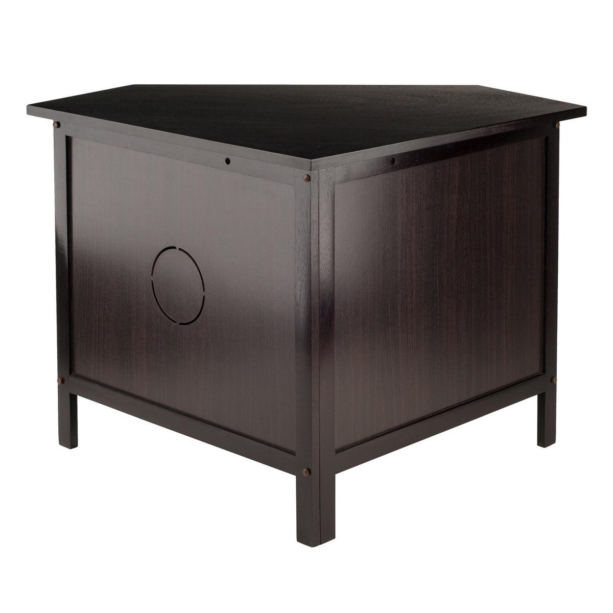 Espresso Corner TV Stand Y254