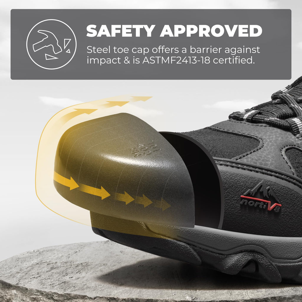 Waterproof Steel Toe Work Boots U138