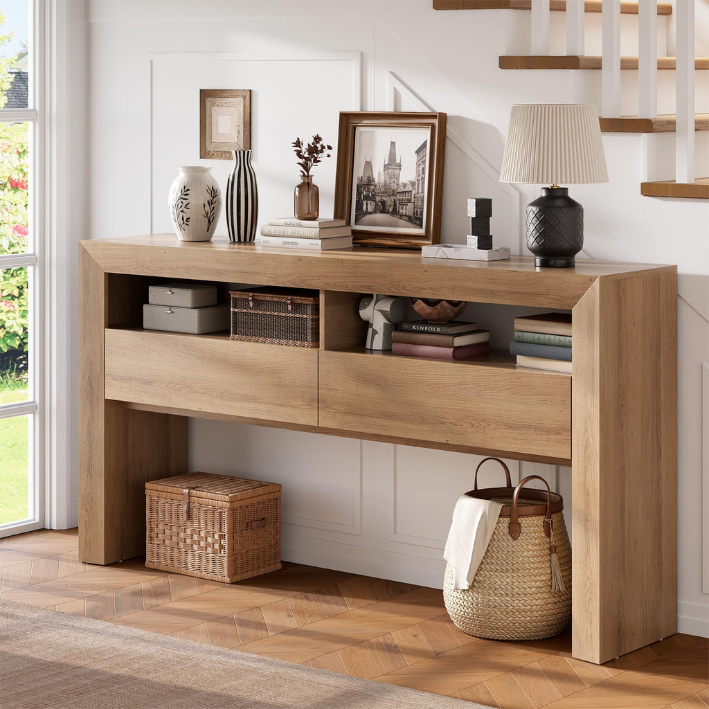 63" Console Table with 2 Drawers A4302