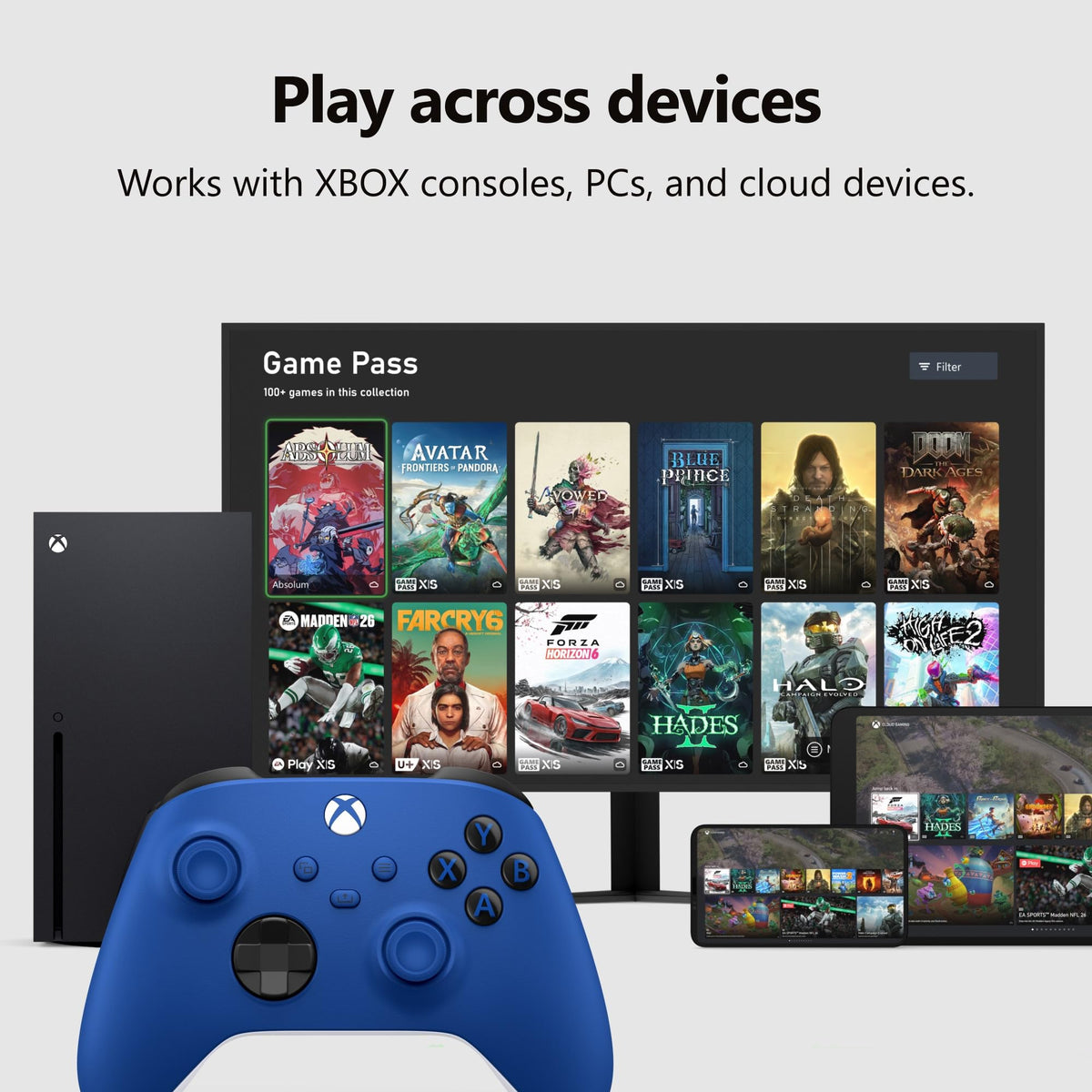 Wireless Gaming Controller Shock Blue N35655