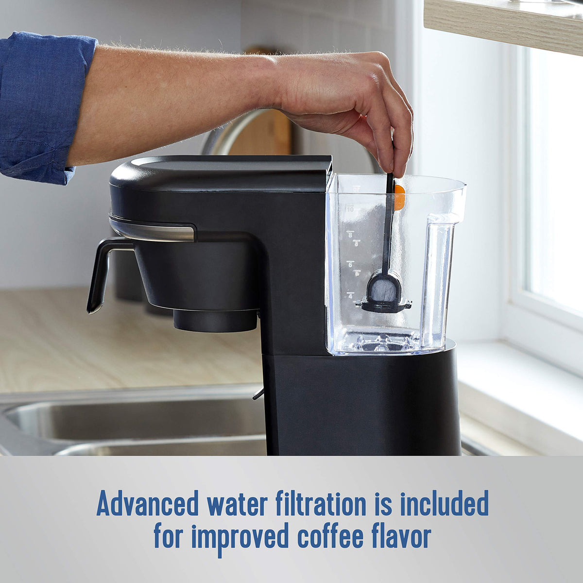 Programmable Coffee Maker, 10 Cups, Black U87303