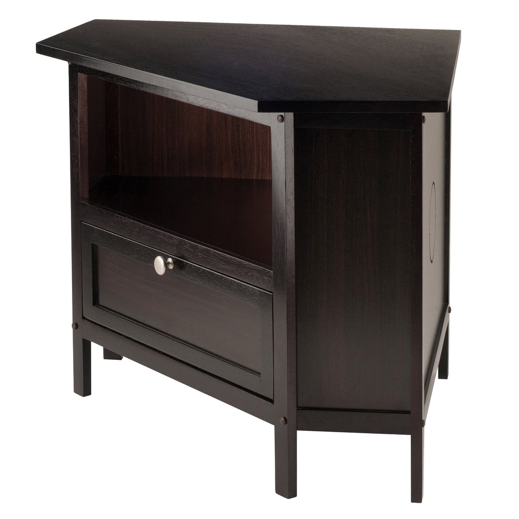 Espresso Corner TV Stand Y254