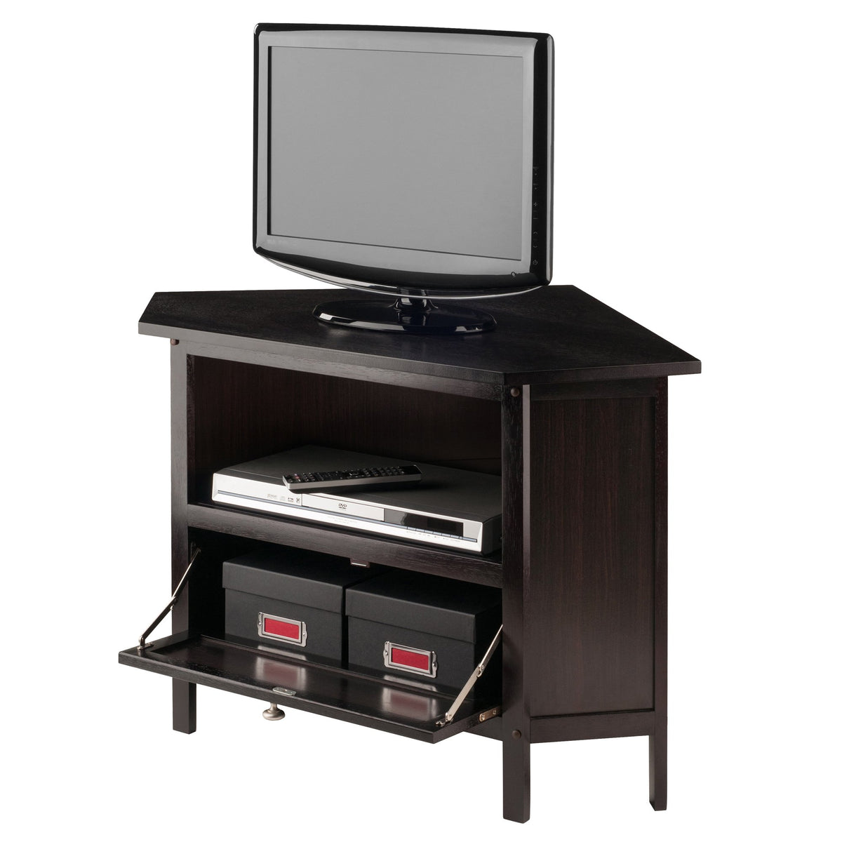 Espresso Corner TV Stand Y254