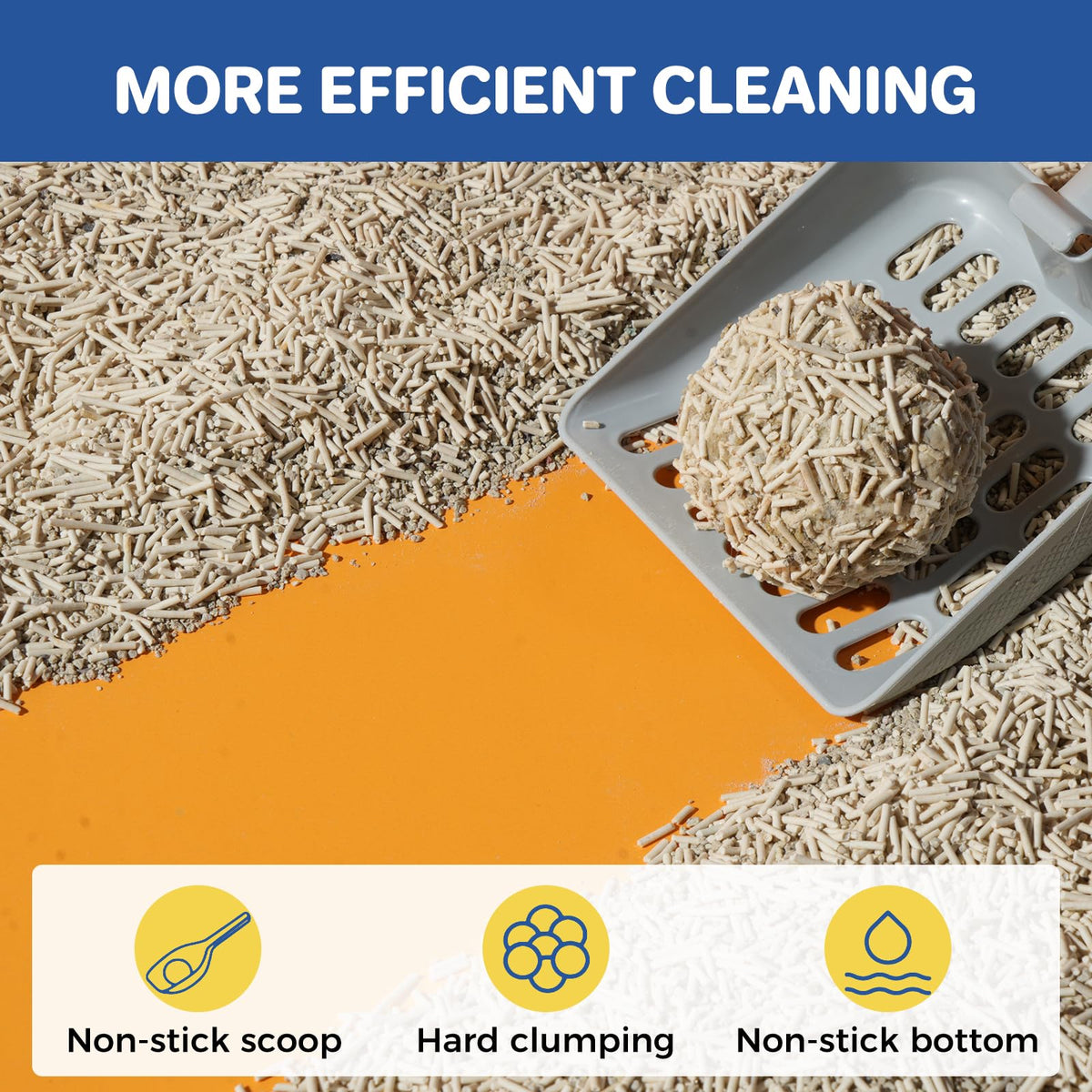 Natural Clumping Cat Litter 36 Pounds M84132
