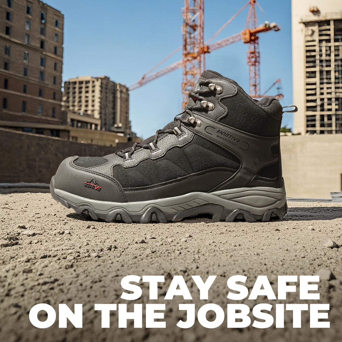 Waterproof Steel Toe Work Boots U138