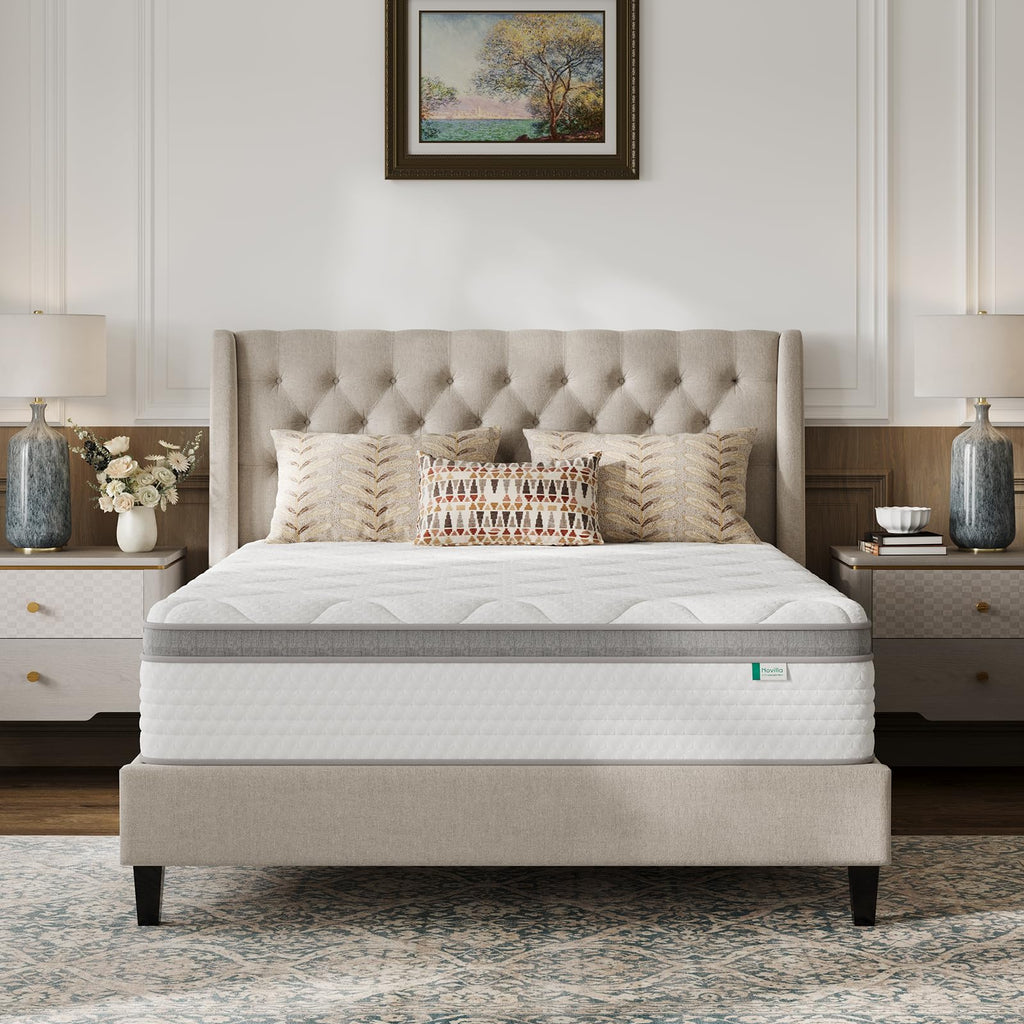 Full Size 12 Inch Hybrid Mattress in a Box U309177