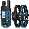 Dog Shock Collar 2 Dogs Waterproof Training Collar with Rechargeable Remote I653968