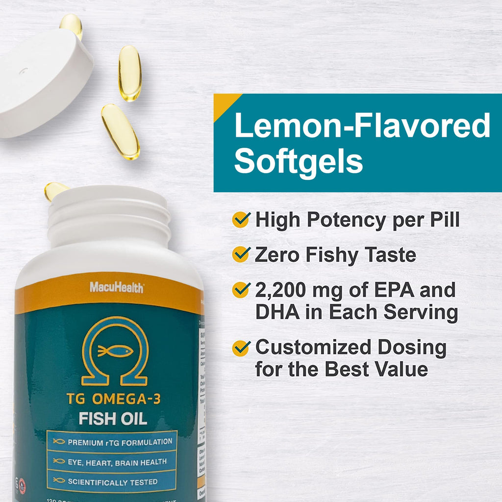Omega 3 Fish Oil 1100mg DHA 1100mg EPA M29532