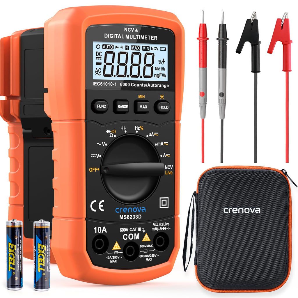 Auto-Ranging Multimeter TRMS 6000 Counts F798965