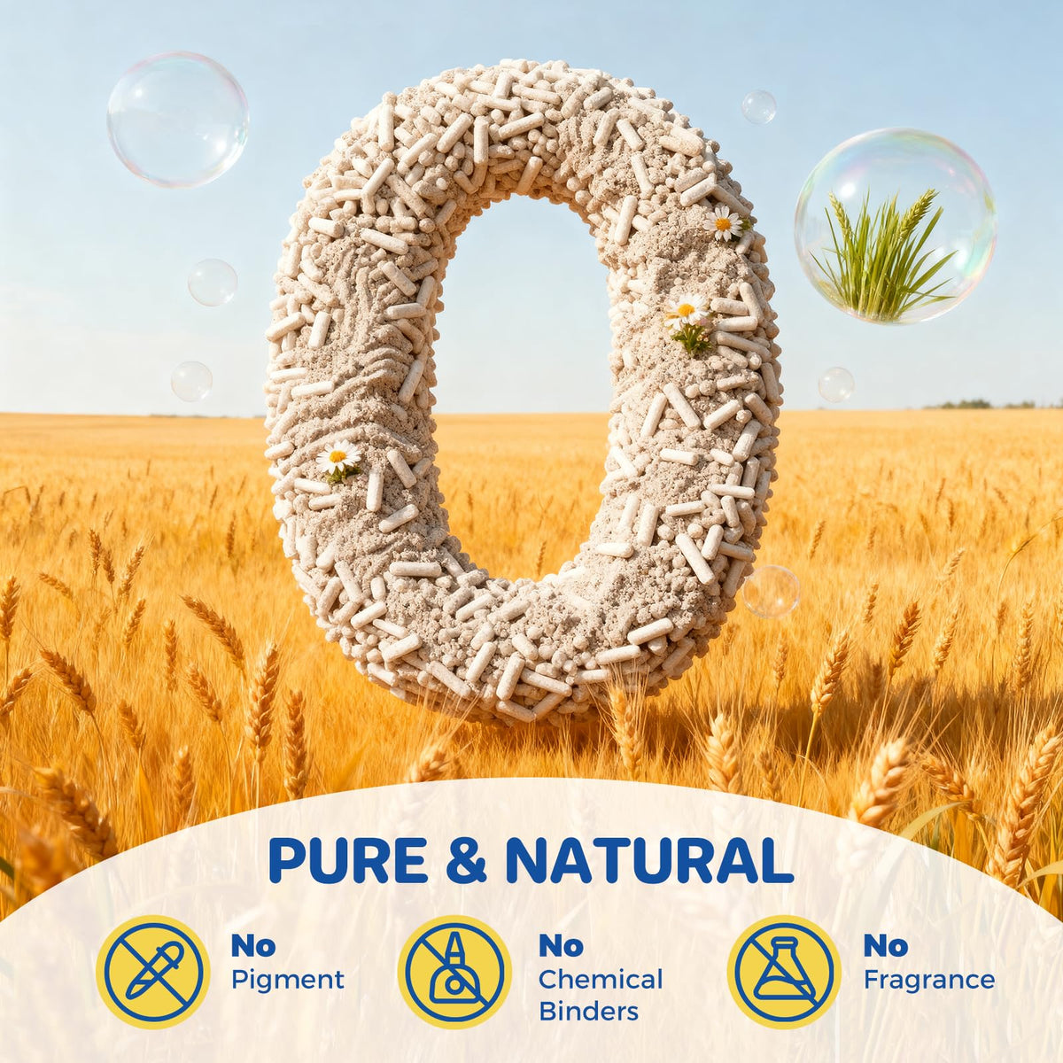 Natural Clumping Cat Litter 36 Pounds M84132