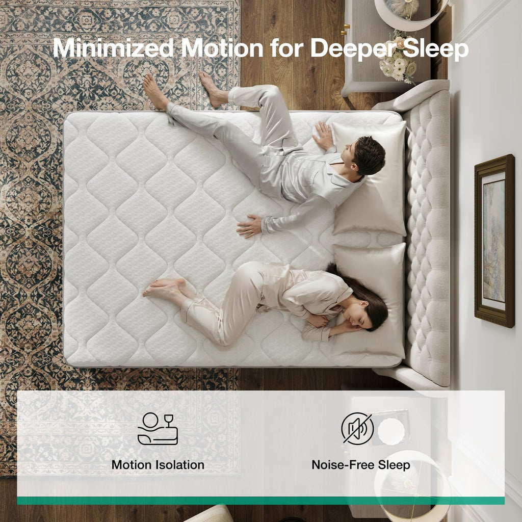 Full Size 12 Inch Hybrid Mattress in a Box U309177