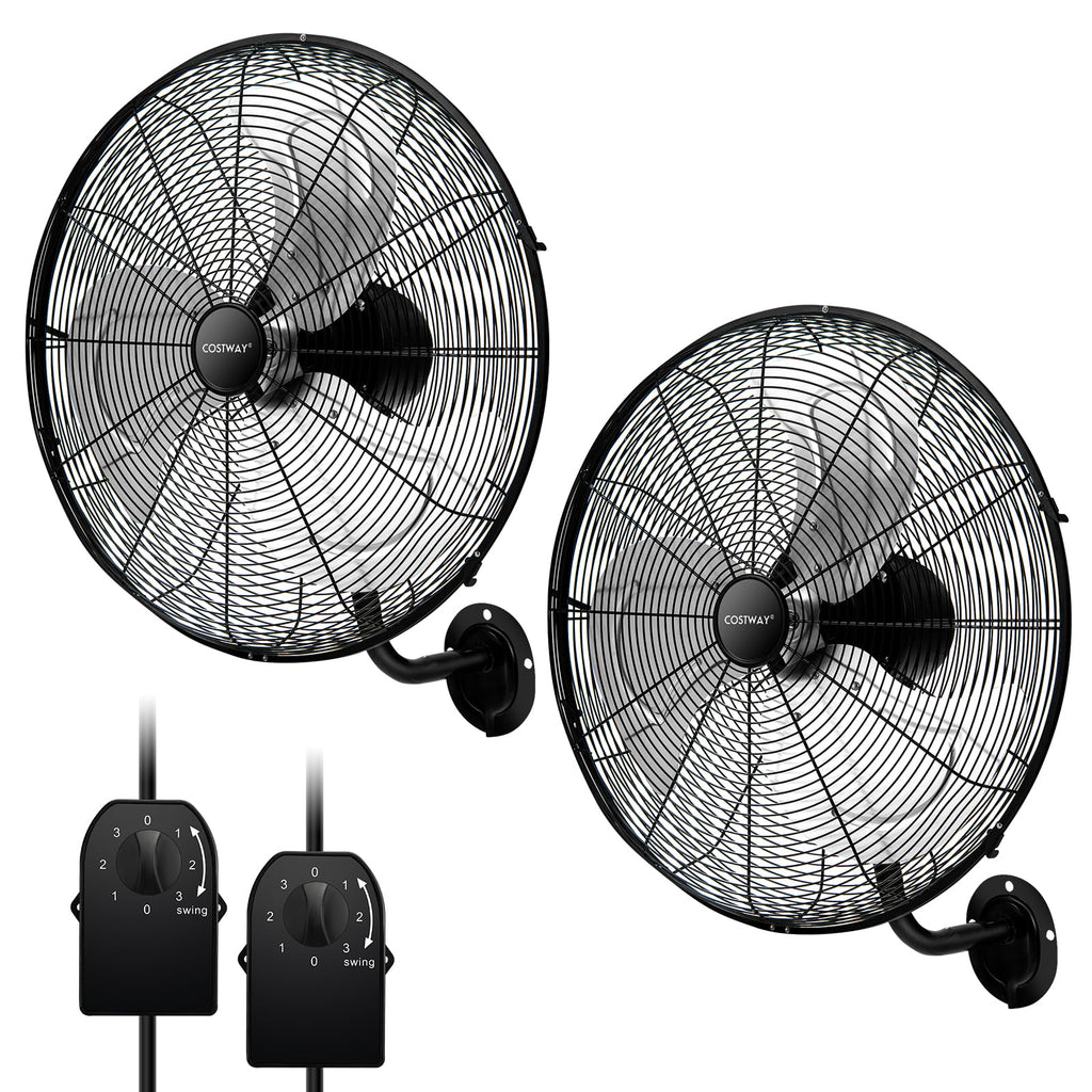 20-inch 3 Speed Metal Wall Mount Fan U2289