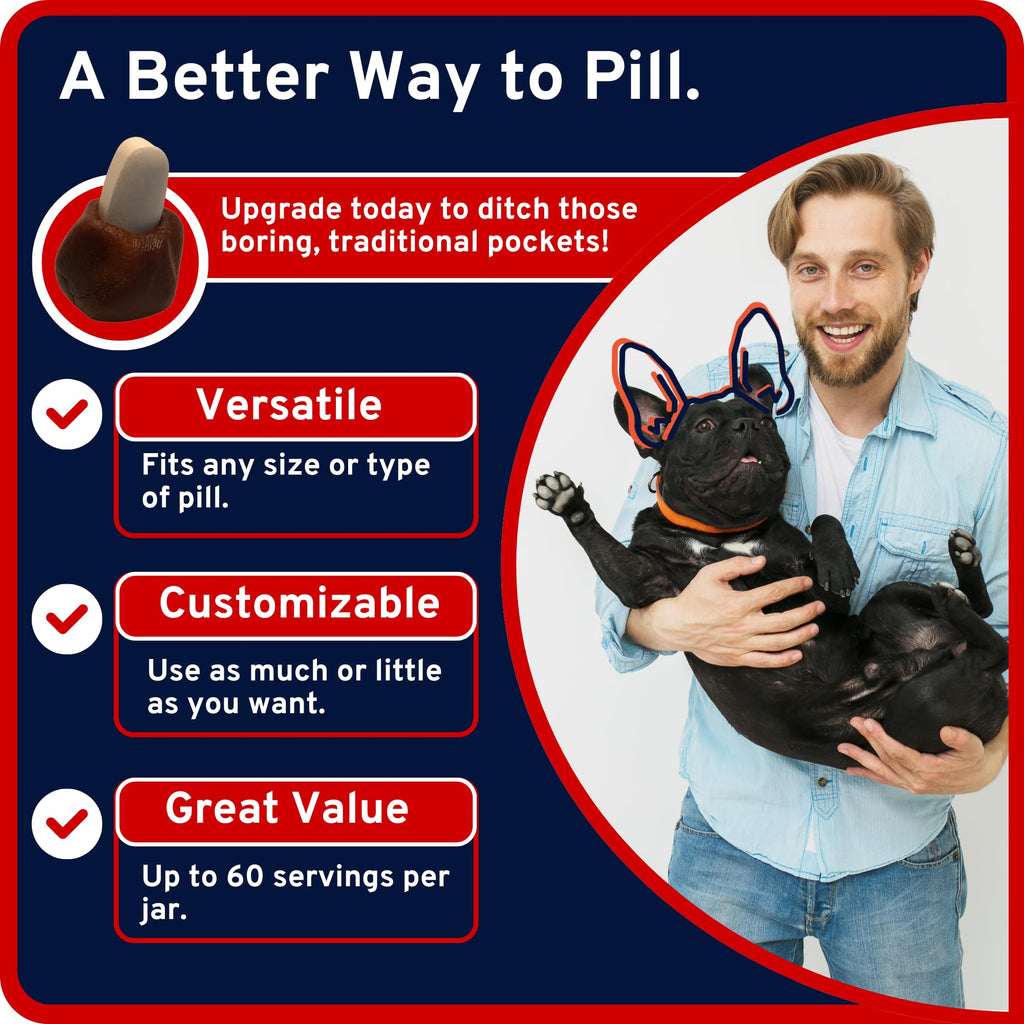 Hypoallergenic Pill Concealing Wrap for Dogs and Cats, 1 Pack F3304