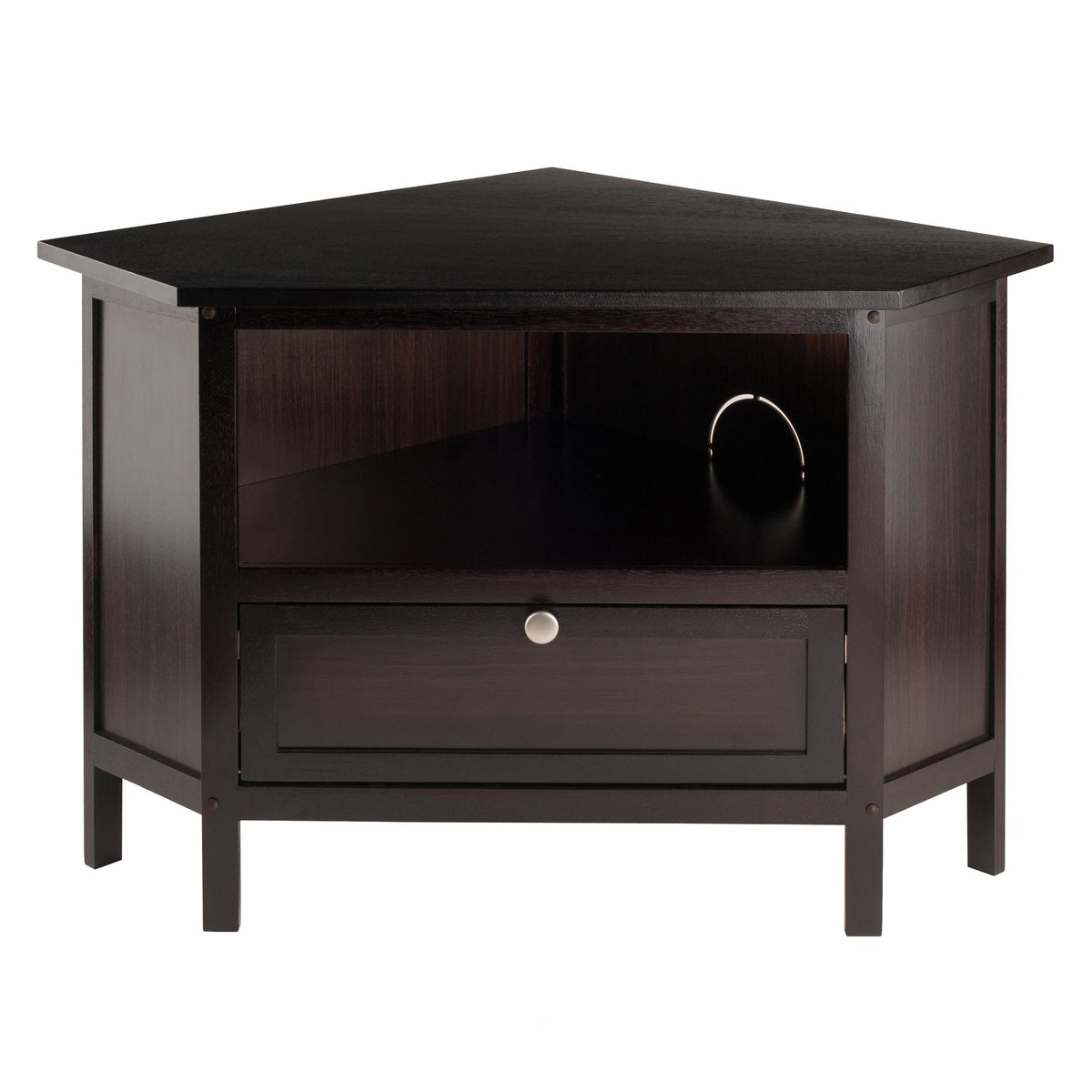 Espresso Corner TV Stand Y254