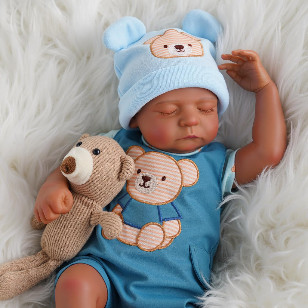 20 Inch Black Reborn Baby Dolls R245434