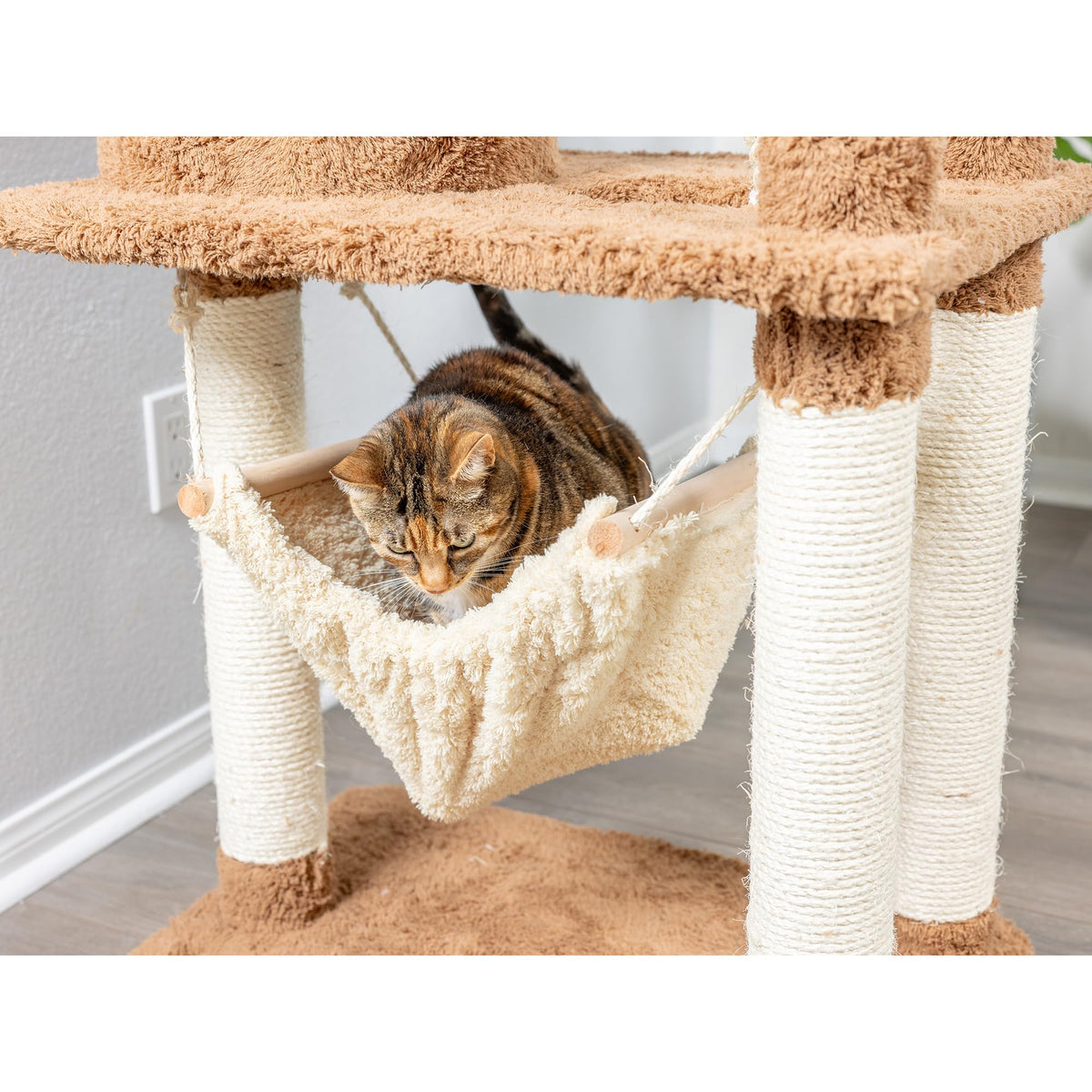 70" Cat Tree with Scratch Posts U6914