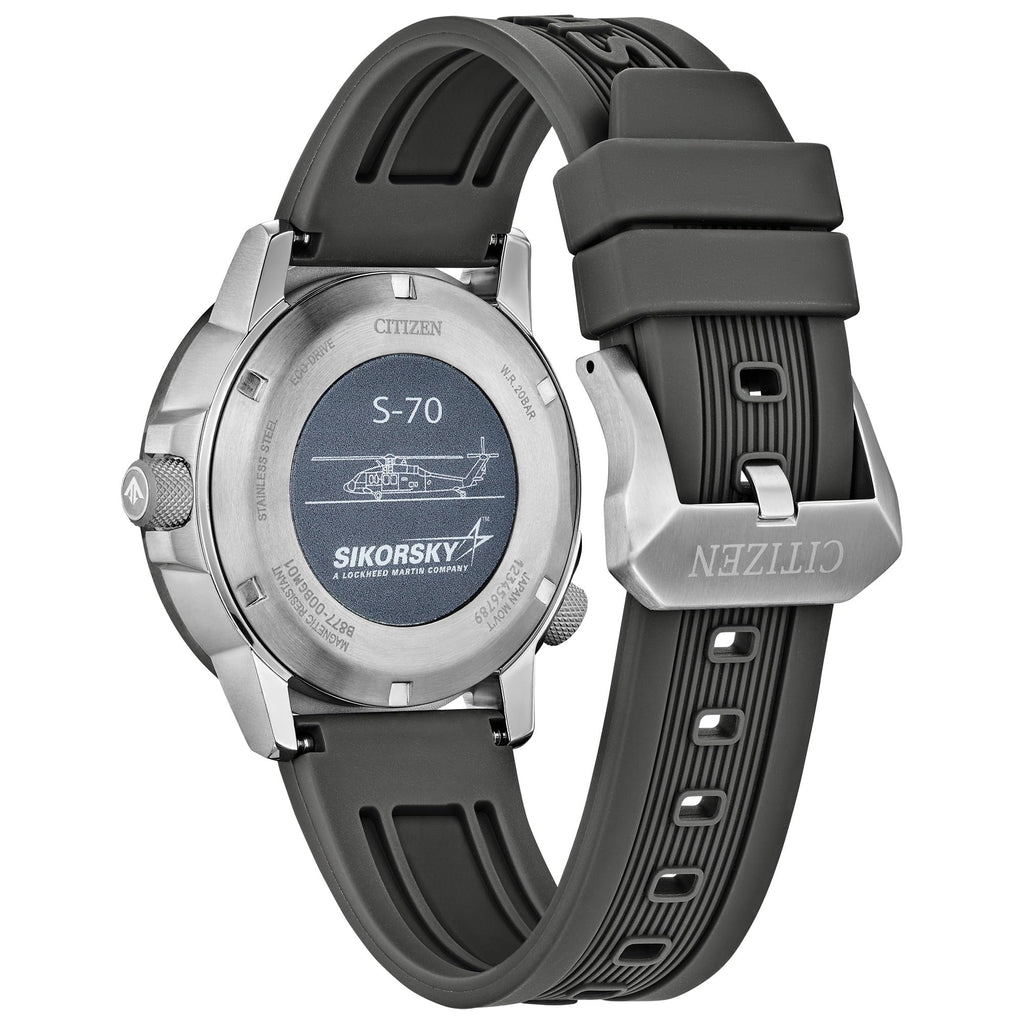 Men's Stainless Steel Eco-Drive Watch E2900